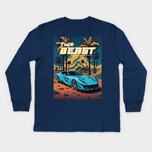 Track Beast Kids Long Sleeve T-Shirt